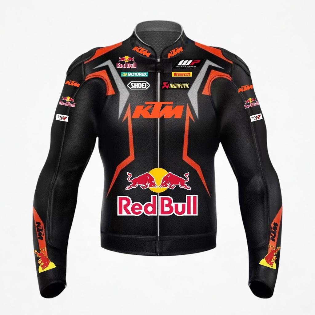 Red bull leather racing jacket - Etsy 日本