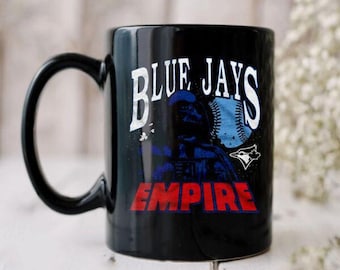 Taza conmemorativa del Lado Oscuro de Star Wars x Toronto Blue Jays para el Día de Star Wars 2026 - Blue Jays Empire