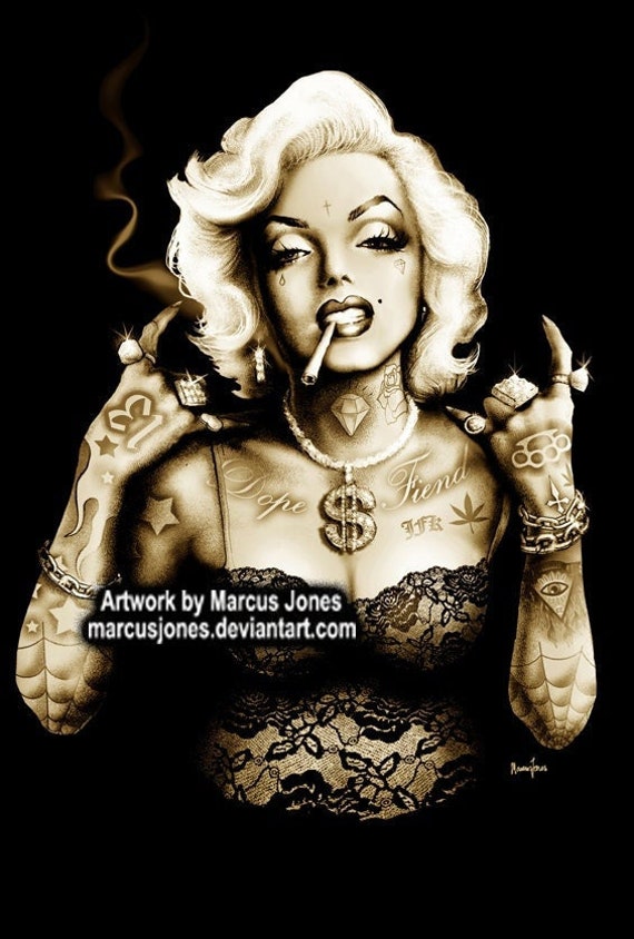 Grand Sticker Mural Marilyn Monroe Rouge - Autocollant Déco Vinyle Idéal Pour Mur, Porte Ou Meuble