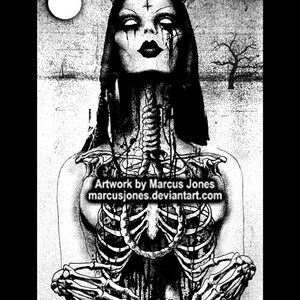 Gothic Dekor, Gothic Kunst, Dark Art, Schwarz und Weiß Kunst, Goth, Gothic Geschenk, Hexe, Hexerei, okkulte Kunst, Mond, Kunstdruck