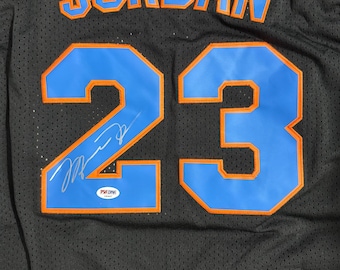Michael Jordan Hand Signed Jersey Space Jam Tune Squad PSA/DNA authentic autograph COA