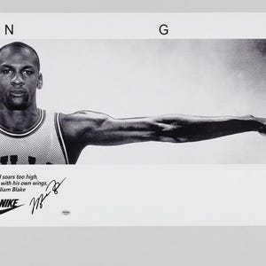 Michael jordan wings poster - Etsy 日本
