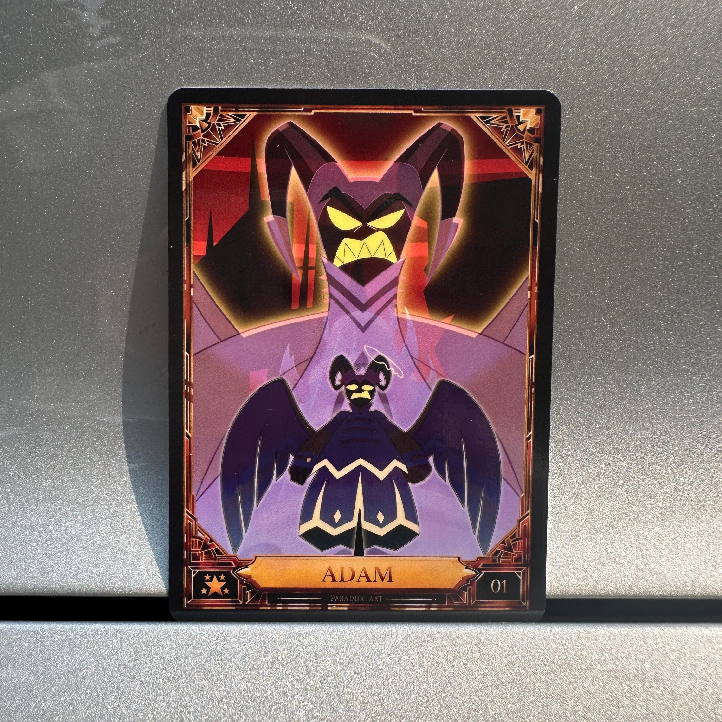 Hazbin Hotel Adam Card - Etsy