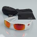 Oakley Gascan Sunglasses - White Frame - 4 color options product logo