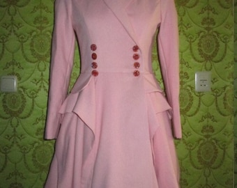 CUSTOM MADE Alexander McQueen inspired samurai skirt worn by Kate Middleton IN pink