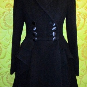 CUSTOM MADE Alexander Mc Queen samurai skirt worn by SJP , Wool Cashemere