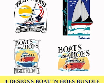 Boats N Hoes PNG, Boats And Hoes Svg, Patriotic Dxf, Vintage Comedy Film Digital Design, Funny Movie Quote Graphic, 4th of July Party Art,