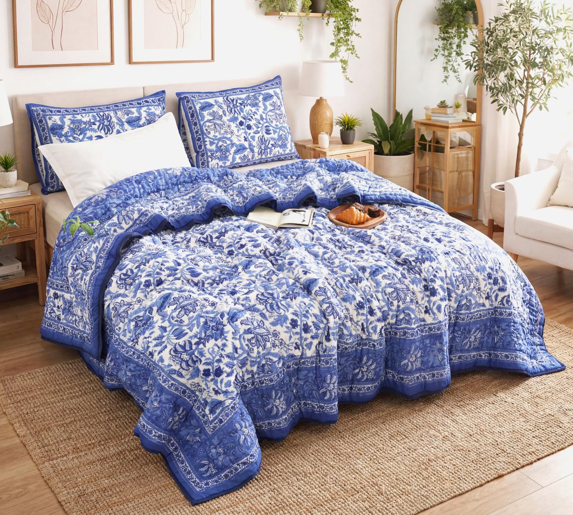 Anokhi quilt - Etsy 日本