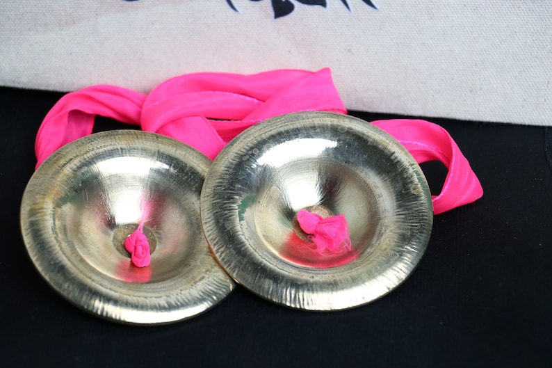 Traditional Cymbal Bell Metal Kartal - 3.5inch - ISKCON Cymbals for ...