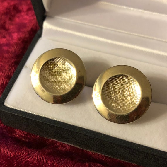 Pre-Owned Gold-Tone Cufflinks QJM0J017DB051