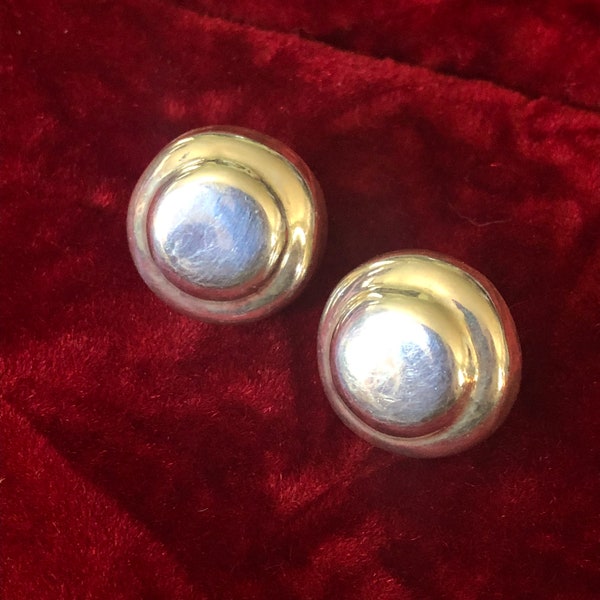 Button Earrings - Etsy