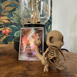 Small 3D Charmander – Fire-type Pokémon decoration – Pokémon fan gift – Figurine – Custom 3D printed