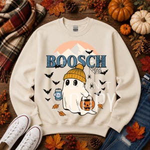 BOOSCH & Brews Ghost - Hi-Res PNG
