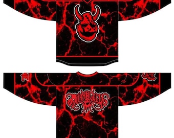 Camiseta de hockey sublimada de Twiztid