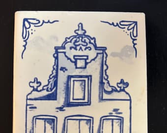 KLM Delft Business Class vintage coaster