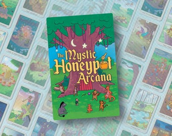 Winnie-the-Pooh's Mystic Honeypot Arcana Tarot Deck — 78 Cards, Magnetic Box & Guidebook