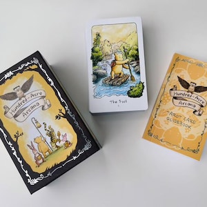 Winnie-the-Pooh's Hundred-Acre Arcana Tarot Deck — 78 Cards, Magnetic Flip Box & Guidebook image 9