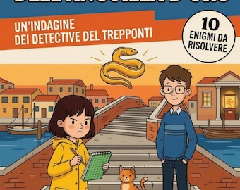 Il mistero dell’Anguilla d’Oro – Libro PDF con enigmi e piccoli detective a Comacchio