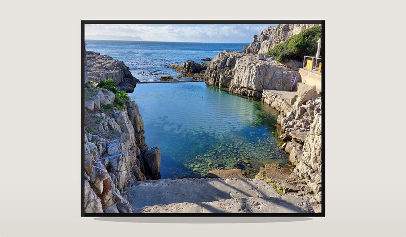Hermanus Tidal Pool Coastal Print (digital Download) - Etsy