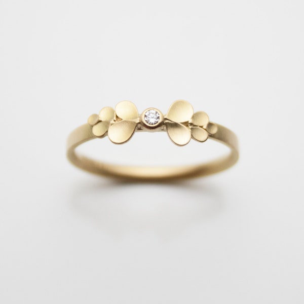 Dahlia 18k Gold &  Diamant Ring