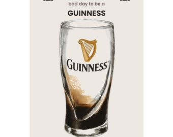 Mal día para ser un Guinness - Póster