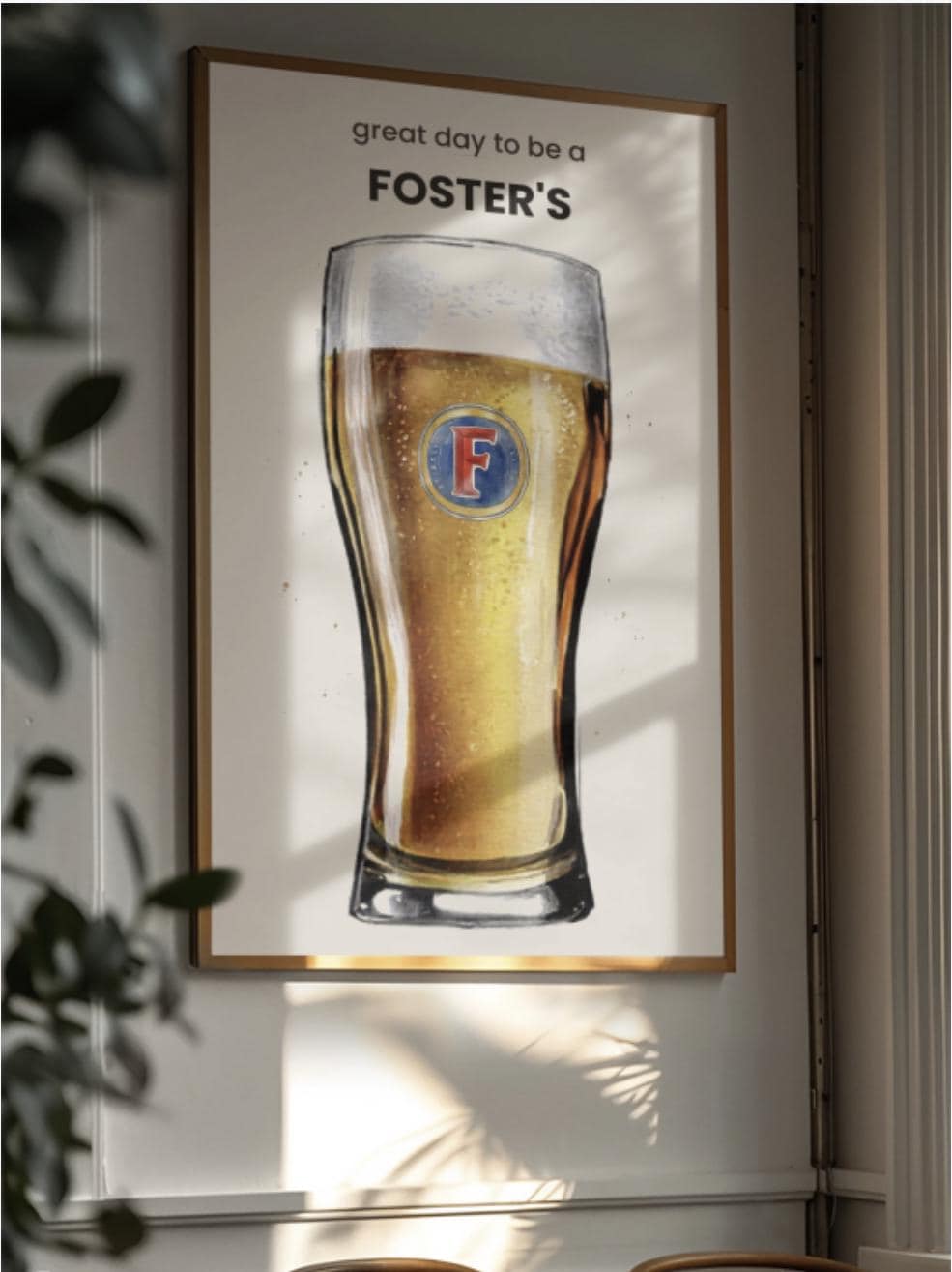 Fosters Beer Print - Etsy