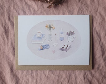 A6 'Spring Joys' card