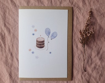 A6 'Celebration' card // neutral