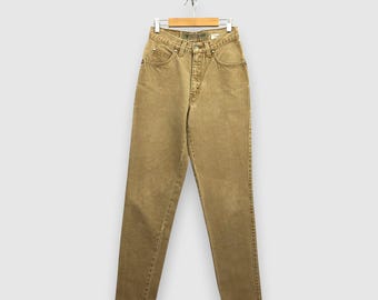 W24 Vintage Levi's 901 Brown Jeans Dirty Levis Womens Low Rise Pants Levis Hourglass Stonewash Denim Levis Girlfriend Jeans Size 24x30