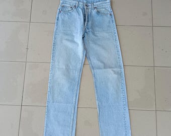 W28 Jeans Levi's 501 Vintage Desgastados Talla 28x29