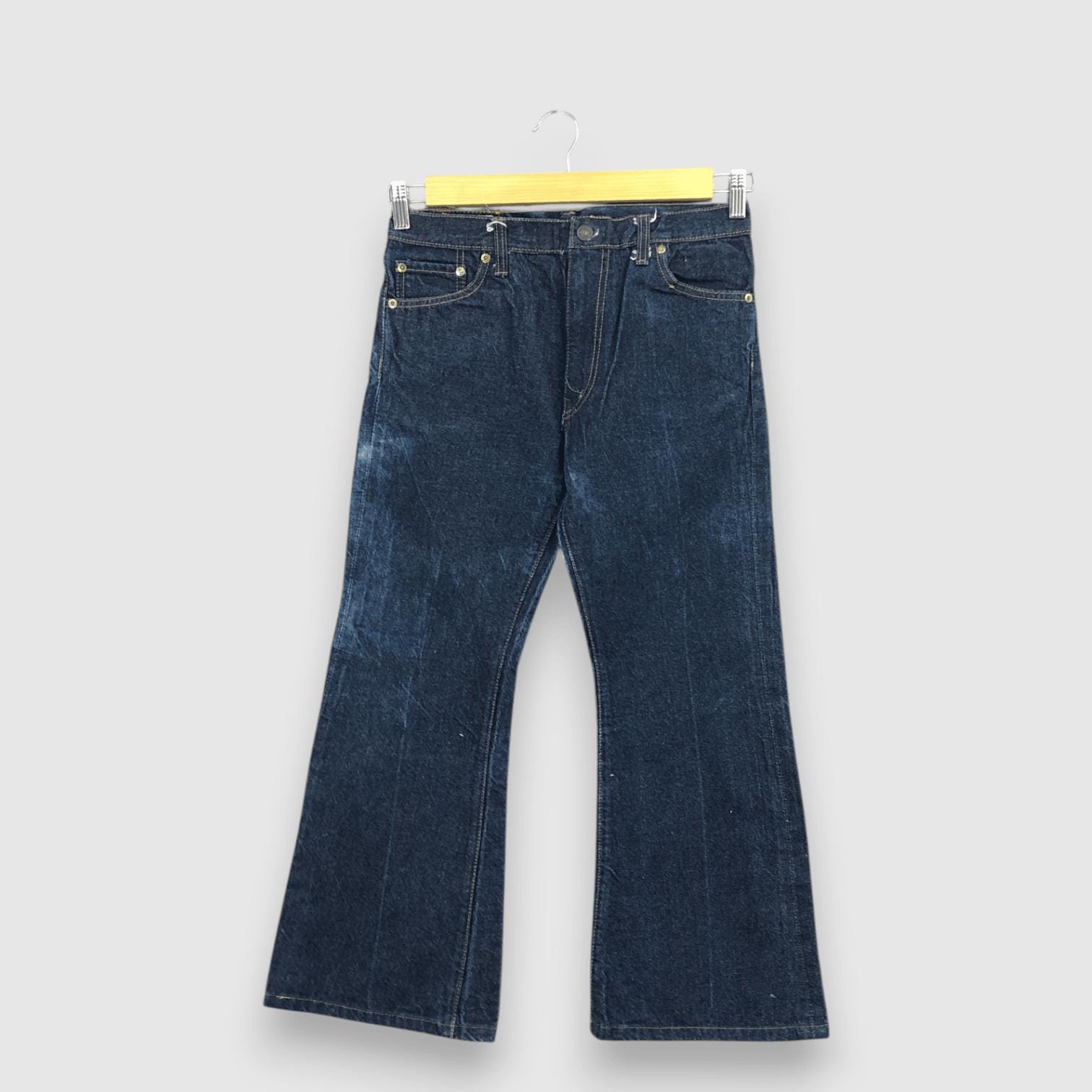 EDWIN 401 archive denim flare pants, 2000s