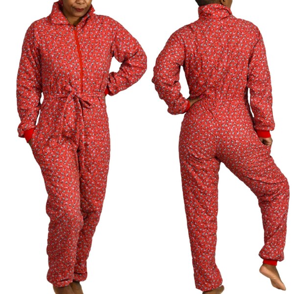 Jumpsuit Pajamas Etsy