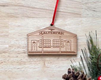 Alteri's Clinton New York Ornament | Oneida County New York | Clinton Souvenir | New York Ornament