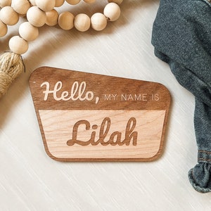 National Park Inspired Baby Name Sign | Adventure Baby Decor | National Park Baby