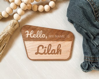 National Park Inspired Baby Name Sign | Adventure Baby Decor | National Park Baby