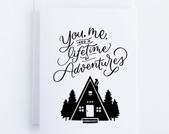 A Lifetime of Adventures Greeting Card