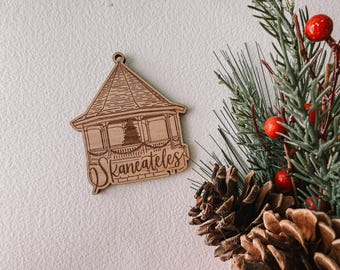 Skaneateles Lake Ornament | Birch Wood Christmas Ornament