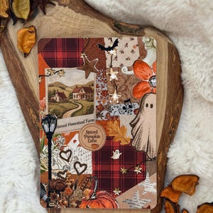 Cosy Season  - Autumn / Fall / Halloween Colection Kobo /  Kindle Insert - Stickers Style