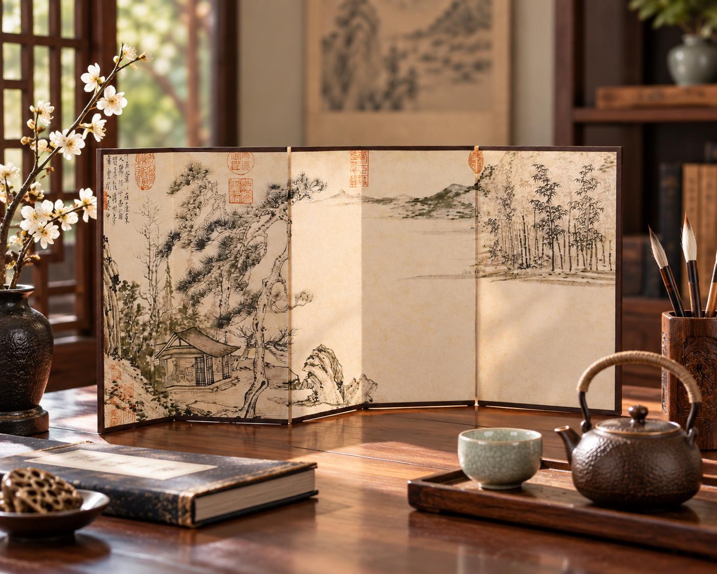Mini Chinese Screen - Etsy