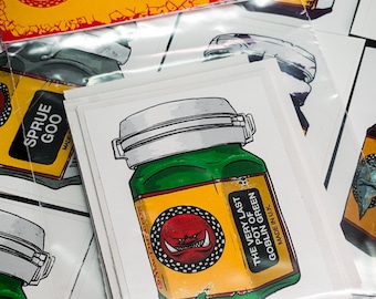 MacDungeon Paint Pot – Stickerset