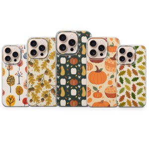 Retro Fall Phone Case Vintage Autumn Phone Cover for iPhone 17 Pro Max, 16e, 15, 14, 13 & Samsung S26 Ultra, S25 FE, A57, A56, Pixel 10, 9A