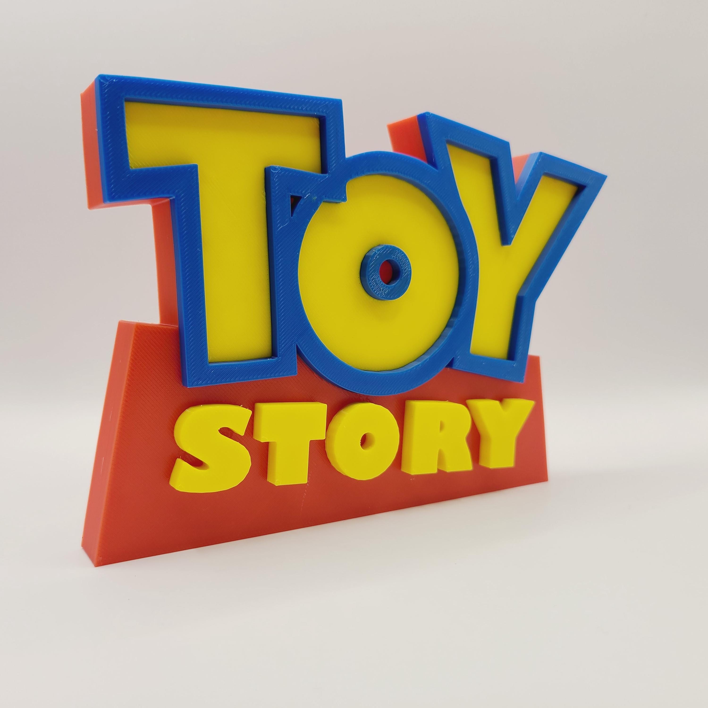 Toy Story - 3D Logo Display Model - Etsy
