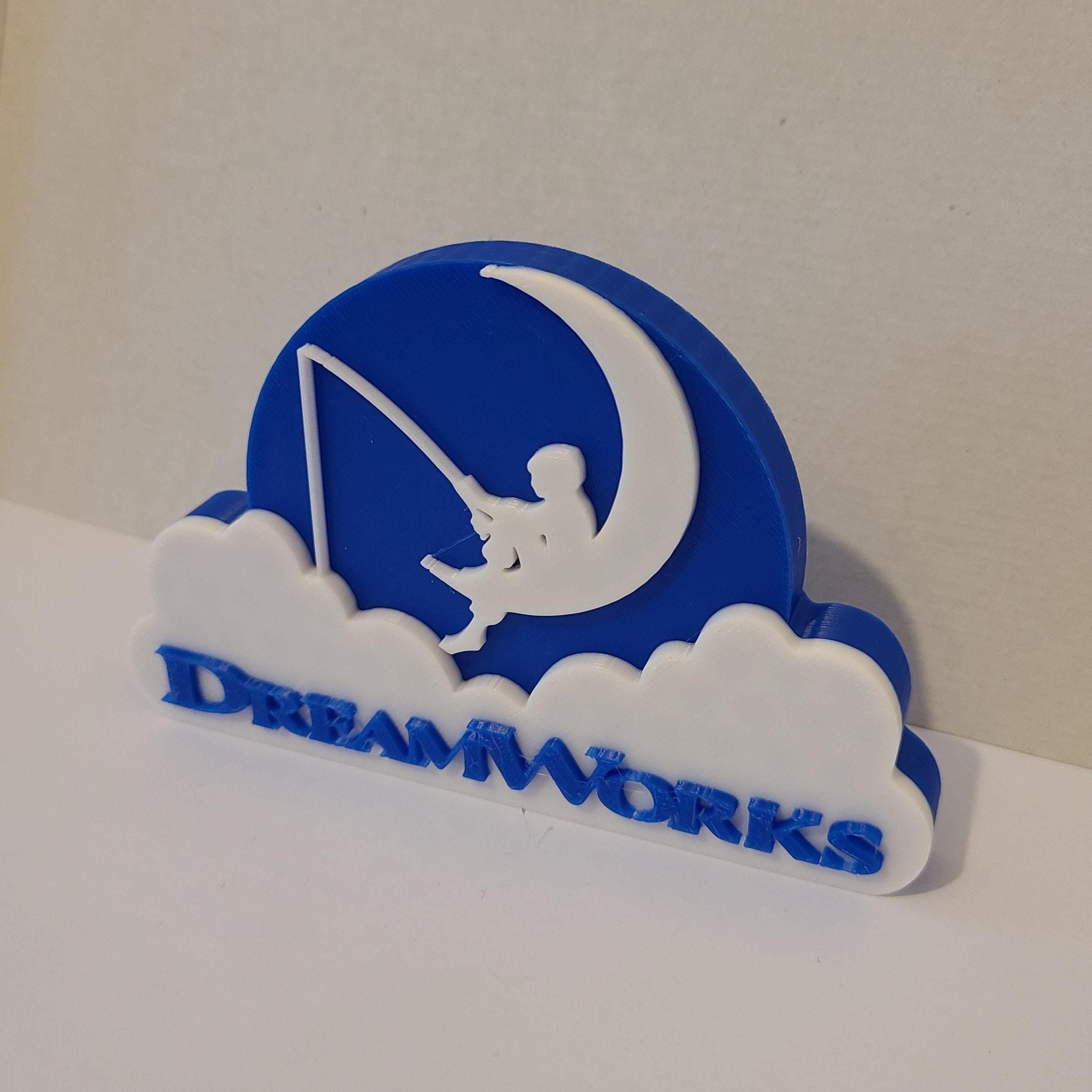 Dreamworks Clouds - 3D Logo Display Model - Etsy
