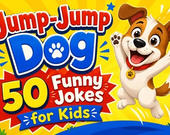 50 Funny Dog Jokes for Kids (Ages 4–8) | Printable Joke Book PDF