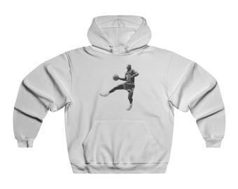 Michael Jordan Dunk Contest-hoody 1988 | Retro basketbalpictogram