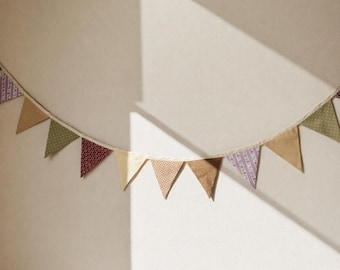 Handmade Fabric Bunting Banner