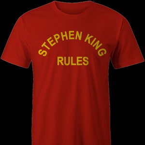 Stephen King Rules Shirt : Monster Squad image 1