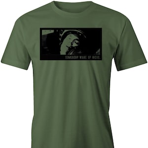 Aliens Somebody Wake Up Hicks Shirt image 1