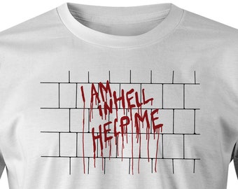 I Am in Hell Help Me : Hellraiser Subway Wall Shirt