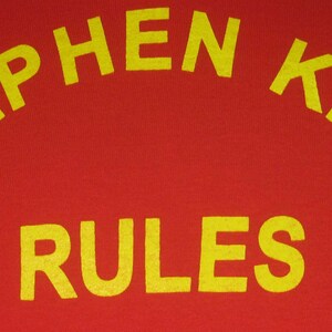 Stephen King Rules Shirt : Monster Squad image 2